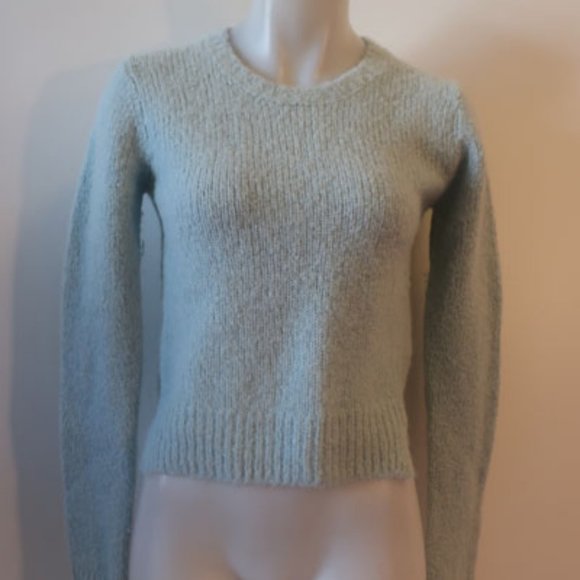 Womens Alpaca and Wool A.L.C. Blue Sweater XS * - Picture 3 of 8